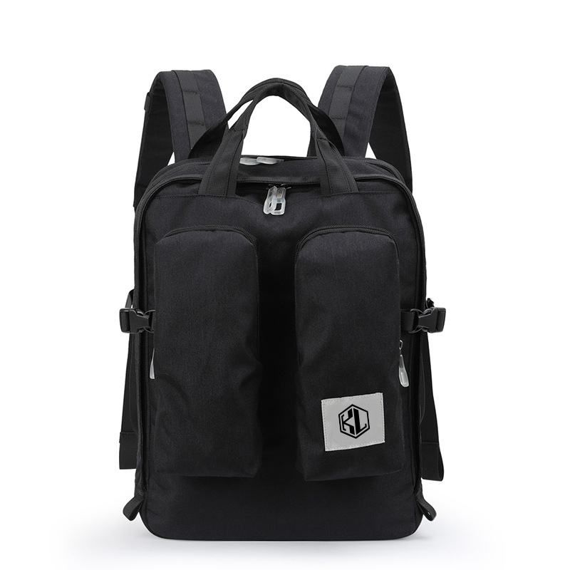 Fashion Recyle Multi Pockets Backpack Myanmar Factory No Tarrifs